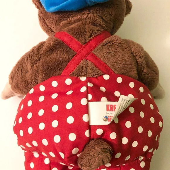 2010 Krea Rasmus Klump Plush Hand Puppet Danish Cartoon Character Stuffed Animal - Picture 8 of 15